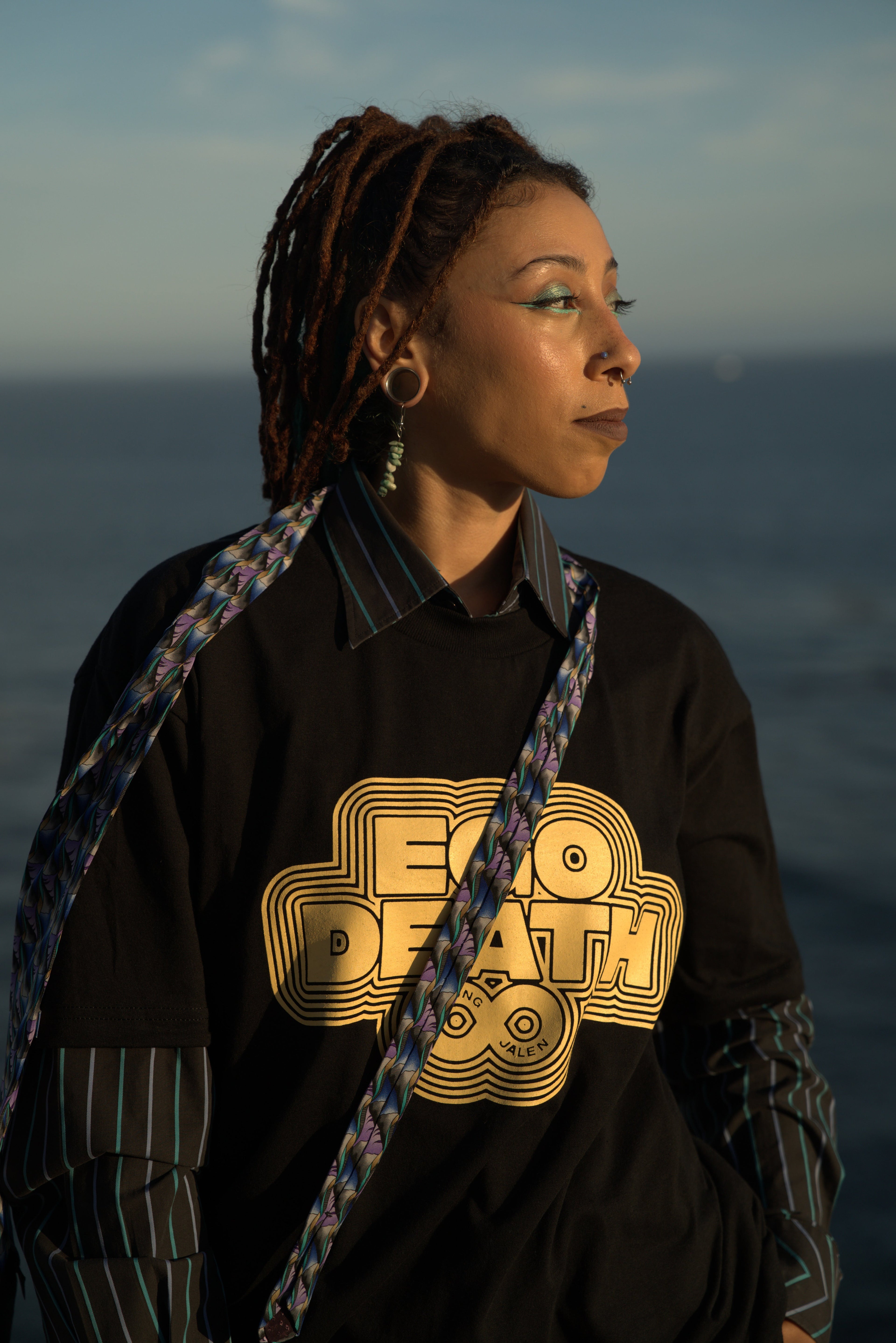 EGO DEATH BLACK Pro-Club Comfort T-SHIRTS
